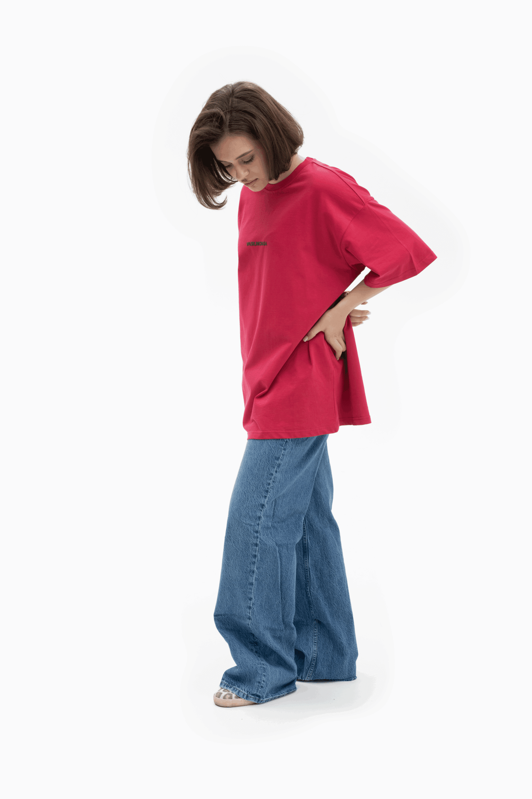 tshirts fuschia scaled